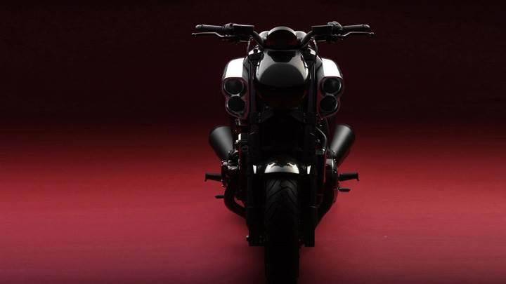 Yamaha Vmax In Black Color